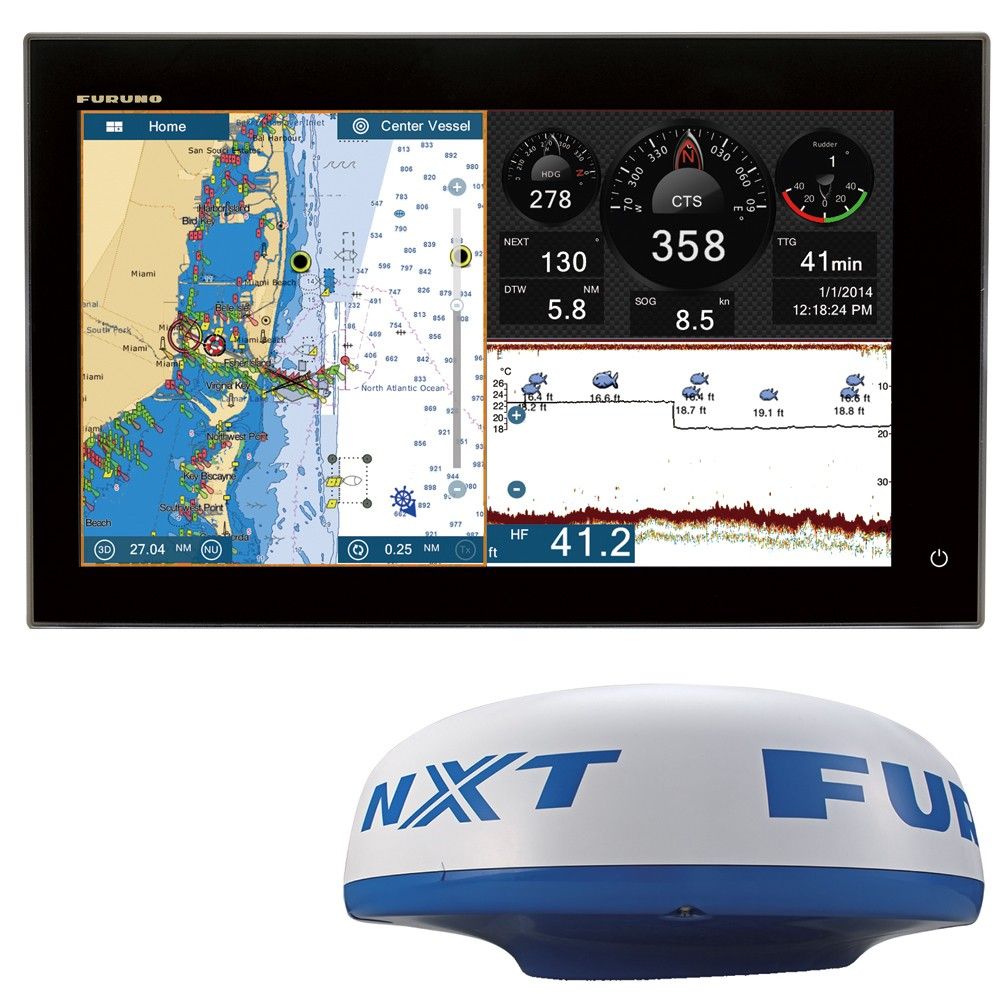 Navnet David Kit de radar Doppler NavNet TZtouch2 Furuno de 12