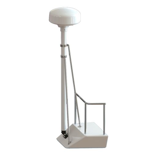 Seaview 8' Radar Mast Pole Kit w/2 Strut Kits Seaview 8' Radar Mast Pole Kit w/2 Strut Kits