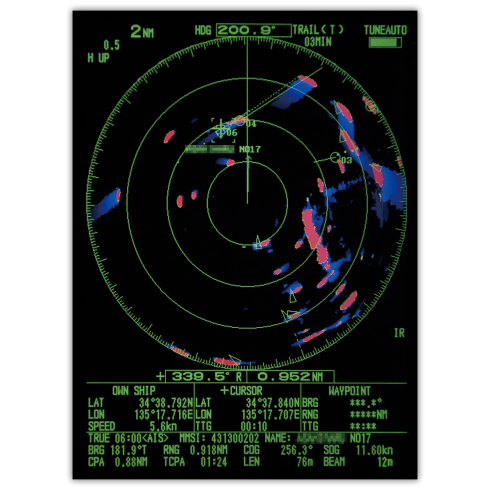 Furuno 1815 8,4" LCD Color 19" 4kW Radar con Cable de 10 M Furuno 1815 8,4" LCD Color 19" 4kW Radar con Cable de 10 M