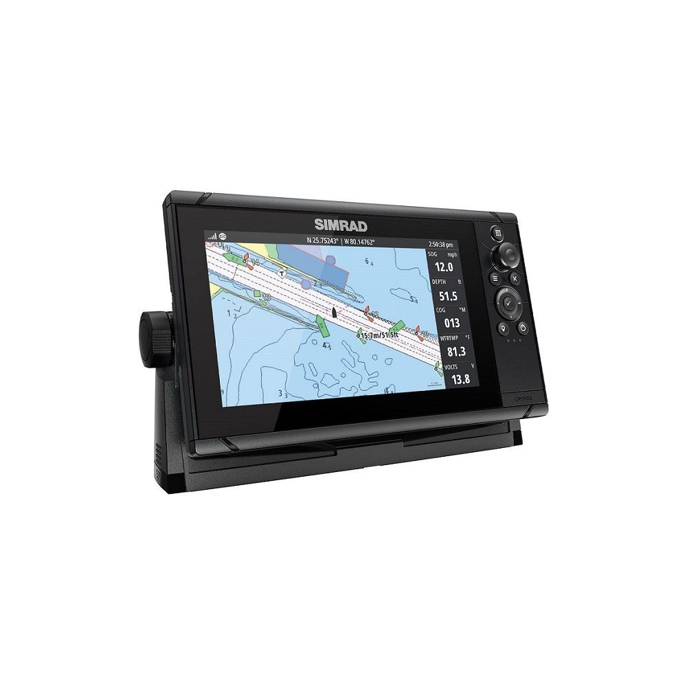 Sondeur GPS Simrad Cruise 9 + sonde TA 83/200 KHz -  - Dingue  d'eau, comme vous !