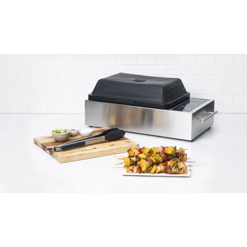 Kenyon SilKEN Portable Grill in Stainless Steel 120V