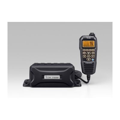 Radio Icom M400BB Caja Negra VHF Con HM195 Negro