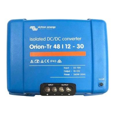 Convertidor DC-DC Victron Orion-TR - 48 VDC a 12 VDC - 30AMP Aislado