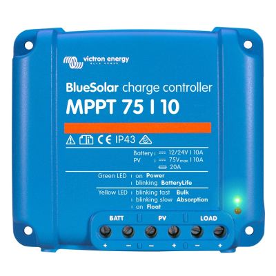 Victron BlueSolar MPPT Charge Controller - 75V - 10AMP