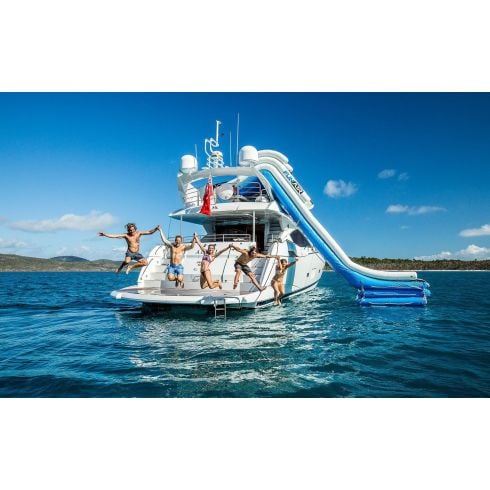 FunAir Hanger Lite Inflatable Mini Yacht Slide - 6.5 ft - 11.5 ft (2 m - 3.5 m)