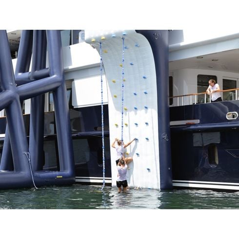 Inflatable Climbing Wall for Yacht