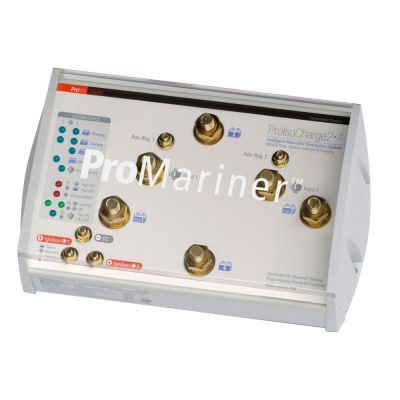Aislador de Baterías ProMariner ProIsoCharge 130Amp 2-Alt 4-Bat - 12V | 23127