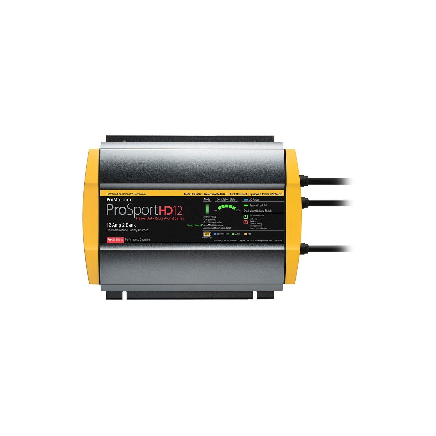 ProMariner ProSportHD 12 Global Gen 4 - 12 Amp - 2 Bank ProMariner ProSportHD 12 Global Gen 4 - 12 Amp - 2 Bank