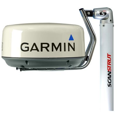 Soporte de Radar con Poste Autonivelante Scanstrut LMP-1 - Domos Raymarine Garmin Navico de 2 kW y 4 kW