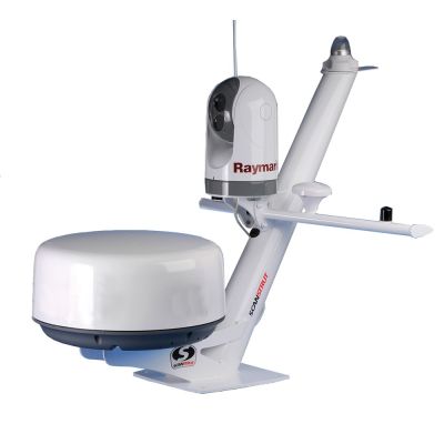 Mástil de Radar Cónico Scanstrut para Radomos, Luces, Cámaras, Antenas GPS/VHF