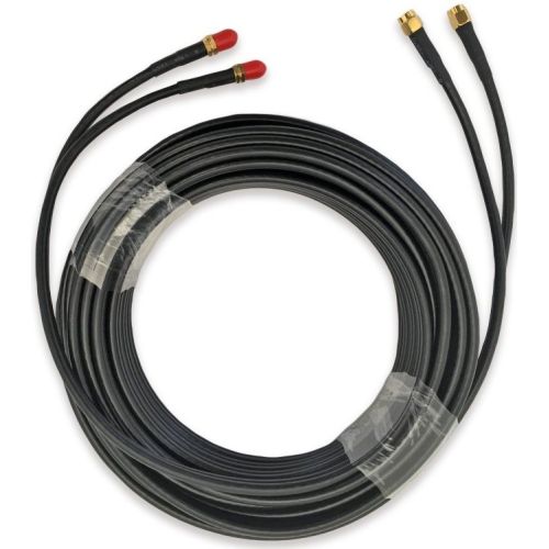 POYNTING Cable 109, 10 m (33 ft) HDF-195 Low Loss cable SMA(m) to SMA(f)