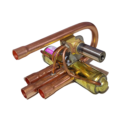 CTM Reversing Valve Assembly w/Solenoid for 10k to 12k BTU's Units - 115V CTM Reversing Valve Assembly w/Solenoid for 10k to 12k BTU's Units - 115V