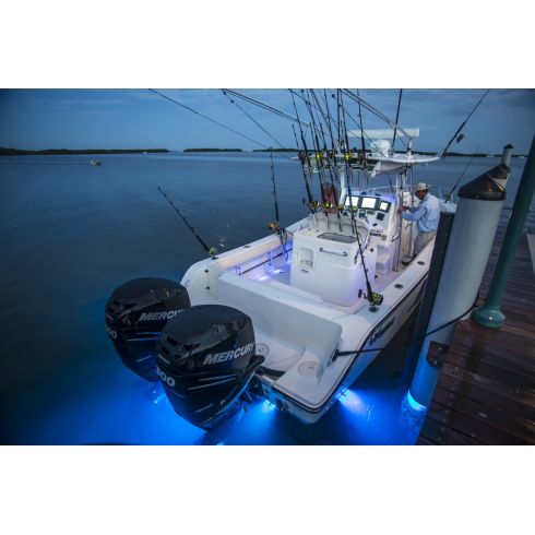 Shadow Caster SCR-16 Underwater LED Lights - Bimini Blue Single Color