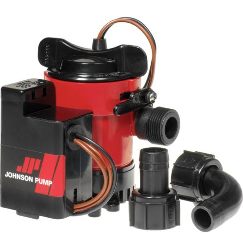 Johnson Pump Cartridge Combo 1000GPH Auto Bilge Pump w/Switch - 12V | 05903-00