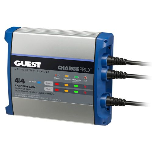 Guest On-Board Battery Charger 8A / 12V - 2 Bank - 120V Input | 2707A