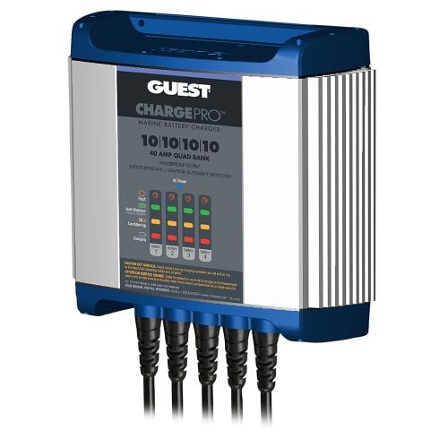Guest On-Board Battery Charger 40A / 12V - 4 Bank - 120V Input | 2740A