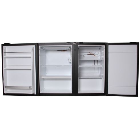 Nova Kool RFS6100 Side by Side Refrigerator & Freezer - 5.6 cu.ft (159L) - (AC/DC or DC Only)
