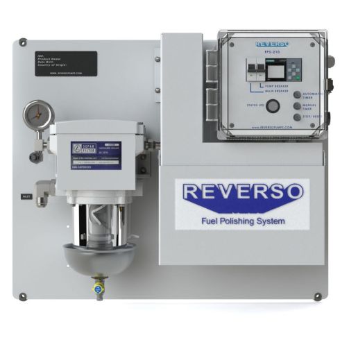 Sistema de Pulido de Combustible Reverso FPS 210 - 210 GPH (794 LPH) - 220 V - Controlador Digital