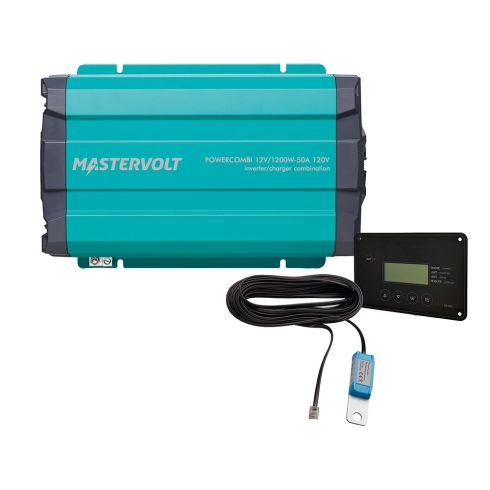 Mastervolt PowerCombi Pure Sine Wave Inverter/Charger - 1200W - 12V - 50A Kit | 36211201