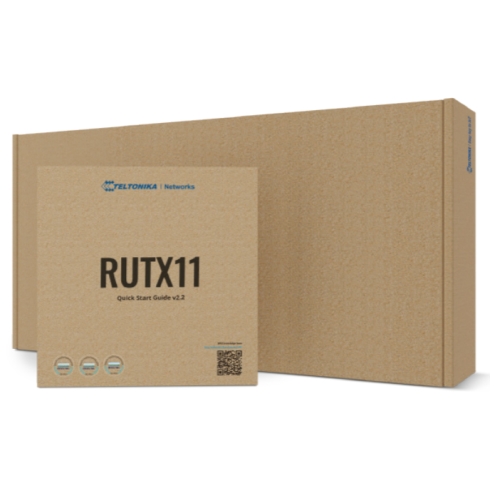 Teltonika RUTX11 WiFi LTE router, Dual Band
