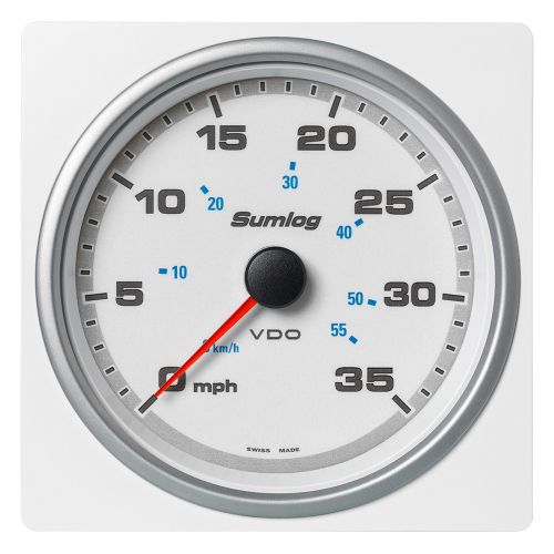 Veratron Medidor de Velocidad a Través del Agua 35 MPH/60 KMH AcquaLink® de 4-3/8" (110 mm)