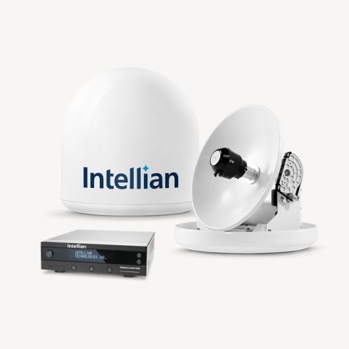 Intellian i2 US System w/ DISH / Bell MIM, 15M RG6 Cable, & VIP211z DISH HD Receiver