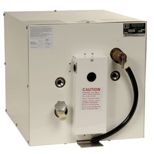 Whale Seaward 11 Gallon Hot Water Heater w/ Rear Heat Exchanger - White Epoxy - 120V - 1500W