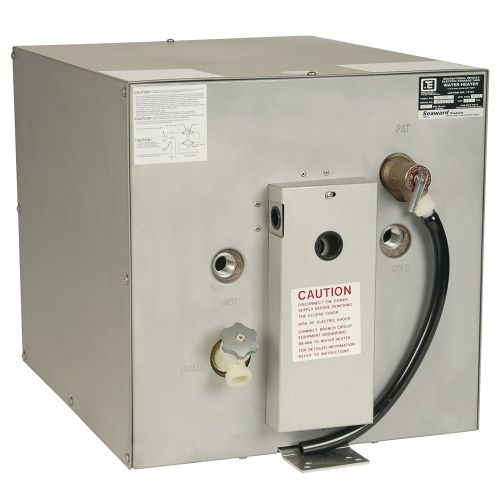 Calentador de agua caliente de 11 galones con intercambiador de calor trasero - Acero galvanizado - 240V - 1500W - Whale Seaward