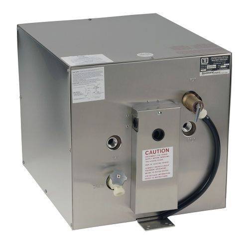 Calentador de agua caliente de 41.6 L con intercambiador de calor trasero-Acero inox-240V-1500W