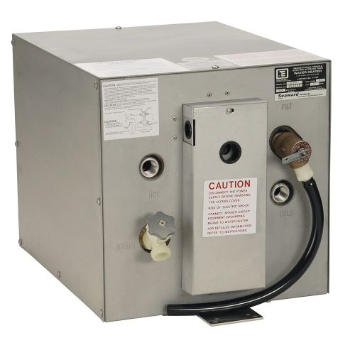 Calentador de agua caliente de 23 Litros con intercambiador de calor trasero - Acero galvanizado - 240V - 1500W - Whale Seaward
