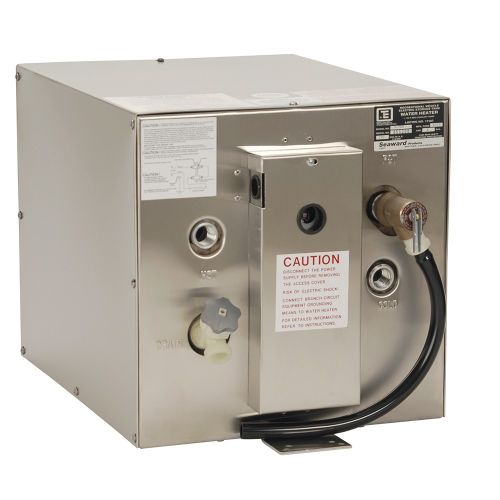 Calentador de agua caliente de 23 litros con intercambiador de calor trasero - Acero inoxidable - 240V - 1500W - Whale Seaward