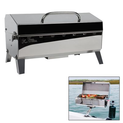 Parrilla / parrillero de gas Kuuma Stow N' Go 160 - 13,000BTU con regulador
