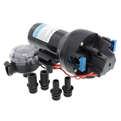 Bomba de presión de agua de servicio pesado - 12V - 5 GPM - 40 PSI - Jabsco Par-Max HD5