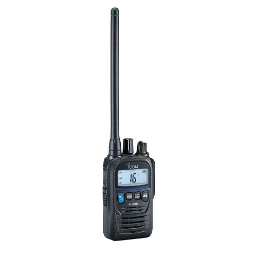 Radio Icom M85UL VHF Portátil Ultracompacta e Intrínsecamente Segura con Salida de Potencia de 5 W