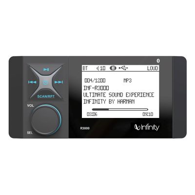 Receptor Estéreo Infinity R3000 AM/FM/BT | INFR3000