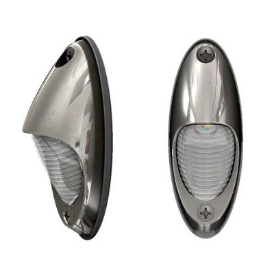 Lumitec Nautilus Piling Light - Warm White - Stainless Steel Housing