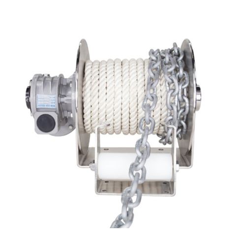 Anchor Winch 134-0125 - Aluminum Alloy Direct Drive Drum Anchor Winch For Boats To 24' Anchor Winch 134-0125 - Aluminum Alloy Direct Drive Drum Anchor Winch For Boats To 24'