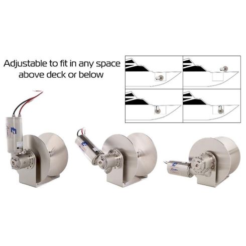 Anchor Winch 134-0125 - Aluminum Alloy Direct Drive Drum Anchor Winch For Boats To 24' Anchor Winch 134-0125 - Aluminum Alloy Direct Drive Drum Anchor Winch For Boats To 24'