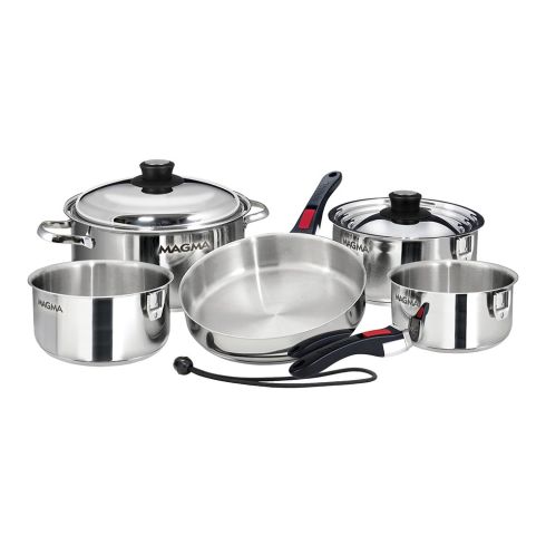Magma Nestable 10 Piece Induction Cookware | A10-360L-IND
