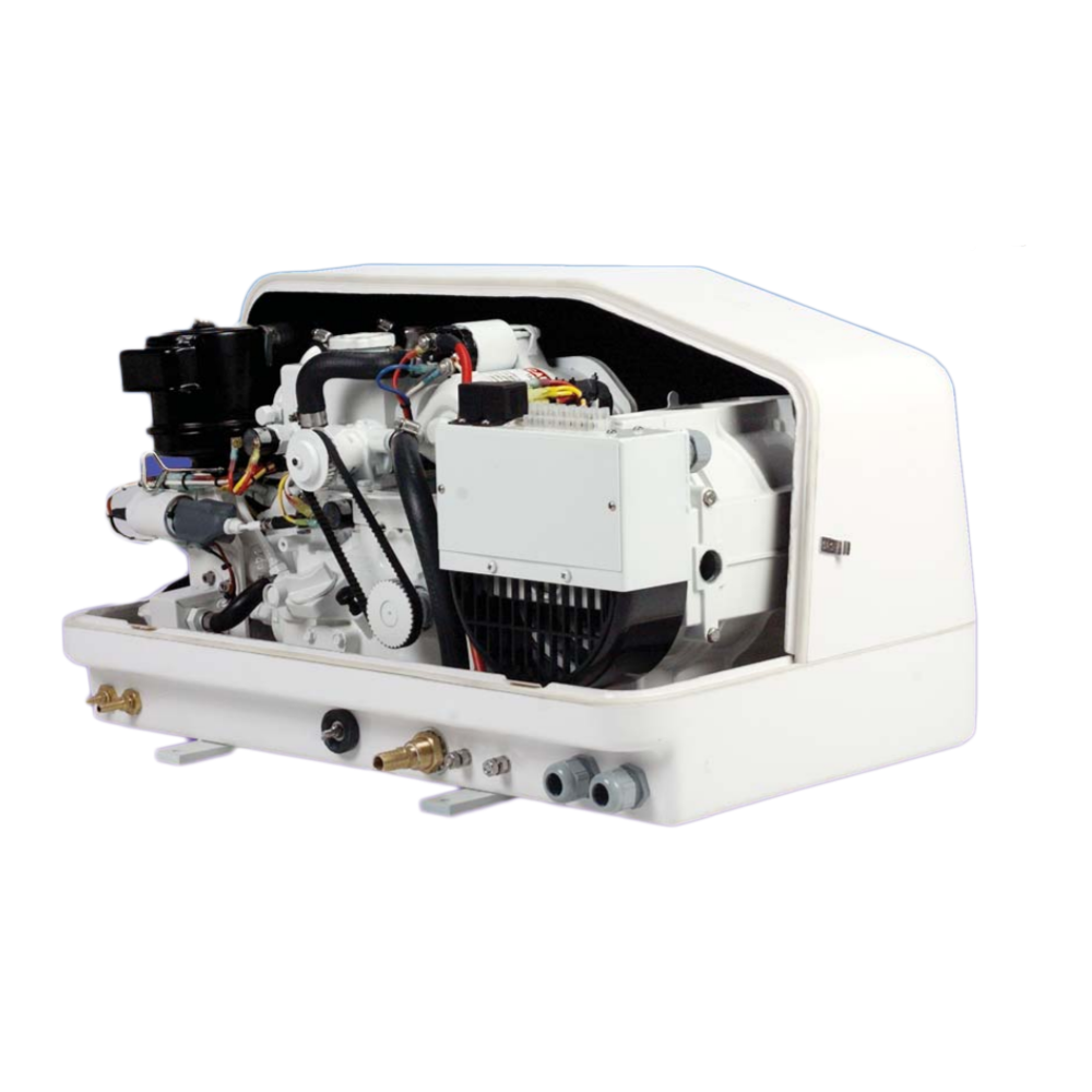 Next Gen 3.5 Kw Marine Diesel Generator - W  Sound Shield 