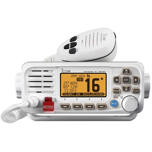 Radio Icom M330 VHF Compacto con GPS - Blanco