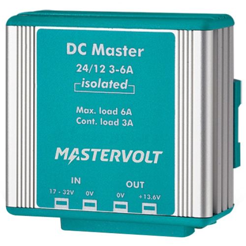 Mastervolt DC Master 24V to 12V Converter - 3A w/Isolator | 81500100