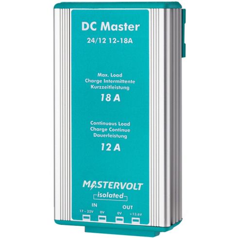 Mastervolt DC Master 24V to 12V Converter - 12A w/Isolator | 81500300