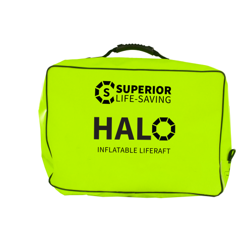 Halo vacuum sealed Liferaft - 2 Person - Compact