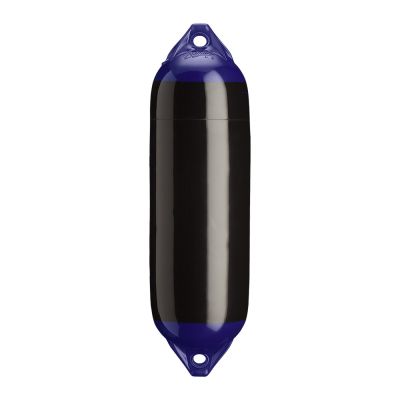 Defensas Doble Ojal Polyform F-02 7.5" x 26" (19 x 66 cm) - Negro
