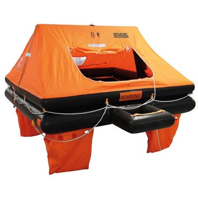 Balsa salvavidas Offshore Commander 3.0 -  para 4 personas - Contenedor (cuna opcional)