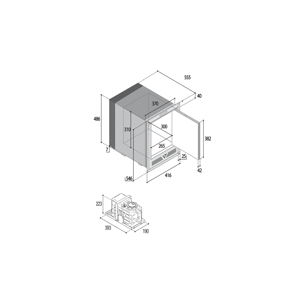 OCX2 Series Icemaker - Low Profile XT Models