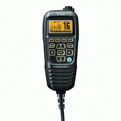 Icom HM195B Command Mic Iv Black Second Station | HM195B