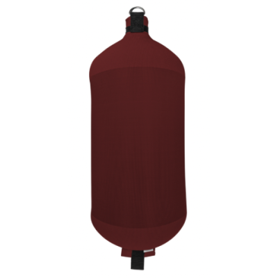 Fendertex Cylindrical Fender C104 - Burgundy