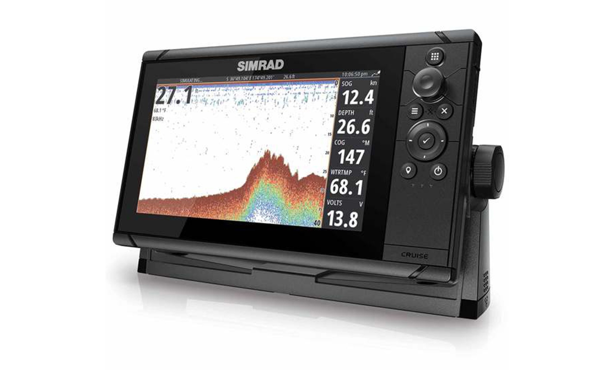 Simrad Cruise 9 US Coastal w/ 83 / 200 Transom Mount Transducer
